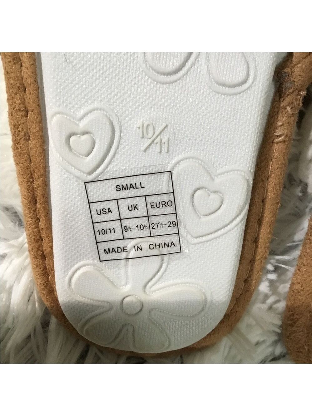 Elli by Capellini of New York Santa squad  slippers & eye mask girls S - Picture 6 of 9